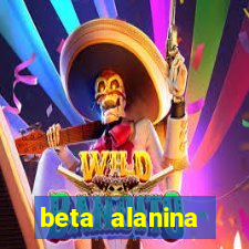 beta alanina aumenta a pressao